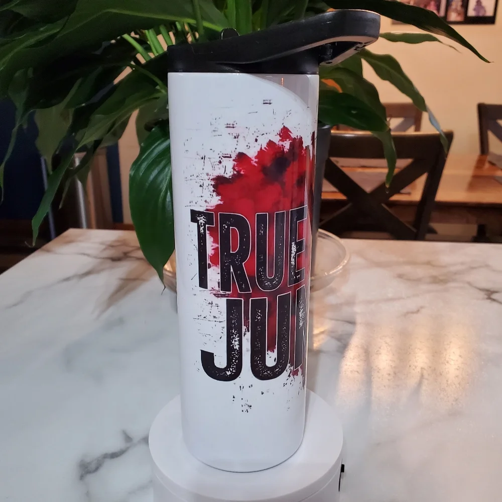 True Crime Junkie 20oz Tumbler  with duo lids 🎉sale